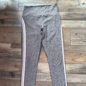 high waisted gray VS PINK leggings